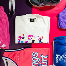Load image into Gallery viewer, KOTC Run The World 3.0 "Bloom City" Jersey Mesh Top in Hot Pink | Kings of the Court