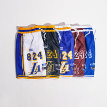 Load image into Gallery viewer, Kings of the Court Mamba Swingman Mesh Shorts Mamba Day 8/24 Collection