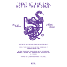 Load image into Gallery viewer, KOTC Kobe “Rest at the End, Not in the Middle” - White