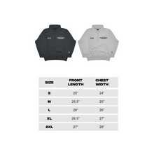 Load image into Gallery viewer, KOTC Creative Athl. Department Half Zip Sweater - Iron Gray