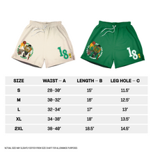 Load image into Gallery viewer, KOTC Beantown Basketball Shorts - Lucky Green