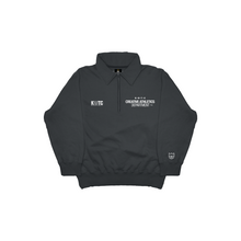Load image into Gallery viewer, KOTC Creative Athl. Department Half Zip Sweater - Iron Gray