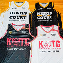 Load image into Gallery viewer, KOTC x HOOPS Fam Jersey Standard Top - Black