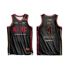 Load image into Gallery viewer, KOTC x HOOPS Fam Jersey Standard Top - Black