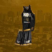 Load image into Gallery viewer, KOTC Basketball x Bri Ancheta x MNL Kingpin Swingman Mesh Shorts in Heavyweight Fabric Artist Series