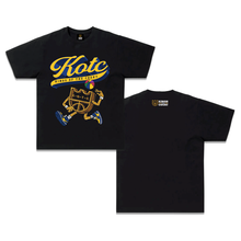 Load image into Gallery viewer, KOTC "Dunk v2" and "No Look Pass" T-Shirt for Men in White/Off-White & Black