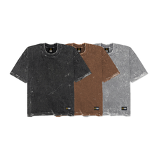 Load image into Gallery viewer, KOTC Daily Tees Pack Vintage Washed - Black, Brown, Gray