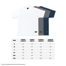 Load image into Gallery viewer, KOTC Daily Tees Pack - White, Cool Gray, Deep Aqua