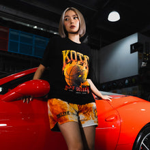 Load image into Gallery viewer, Flames Shorts - Hot Orange