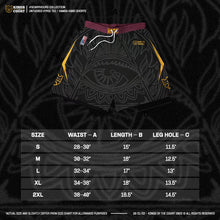 Load image into Gallery viewer, "Untucked Kyrie" T-Shirt / "Hamsa Hand" Mesh Shorts