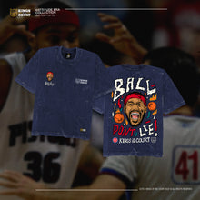 Load image into Gallery viewer, "Ball Don't Lie!" - Off-White / Vintage Washed Navy