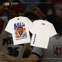 Load image into Gallery viewer, "Ball Don't Lie!" - Off-White / Vintage Washed Navy
