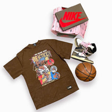 Load image into Gallery viewer, "Practice?!" - Black / Vintage Washed Brown