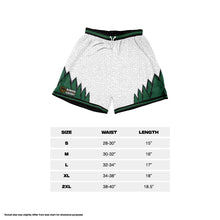 Load image into Gallery viewer, Forest Shorts - Pine Green/White