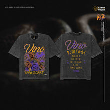 Load image into Gallery viewer, "Vino" - White / Vintage Washed Black