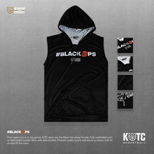 Load image into Gallery viewer, KOTC - Black Ops Jersey Hoodie in Gray/Black