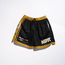 Load image into Gallery viewer, KOTC Basketball x Bri Ancheta x MNL Kingpin Swingman Mesh Shorts in Heavyweight Fabric Artist Series