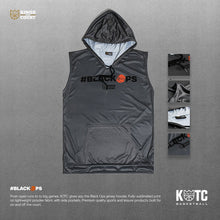 Load image into Gallery viewer, KOTC - Black Ops Jersey Hoodie in Gray/Black