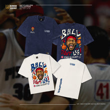 Load image into Gallery viewer, "Ball Don't Lie!" - Off-White / Vintage Washed Navy