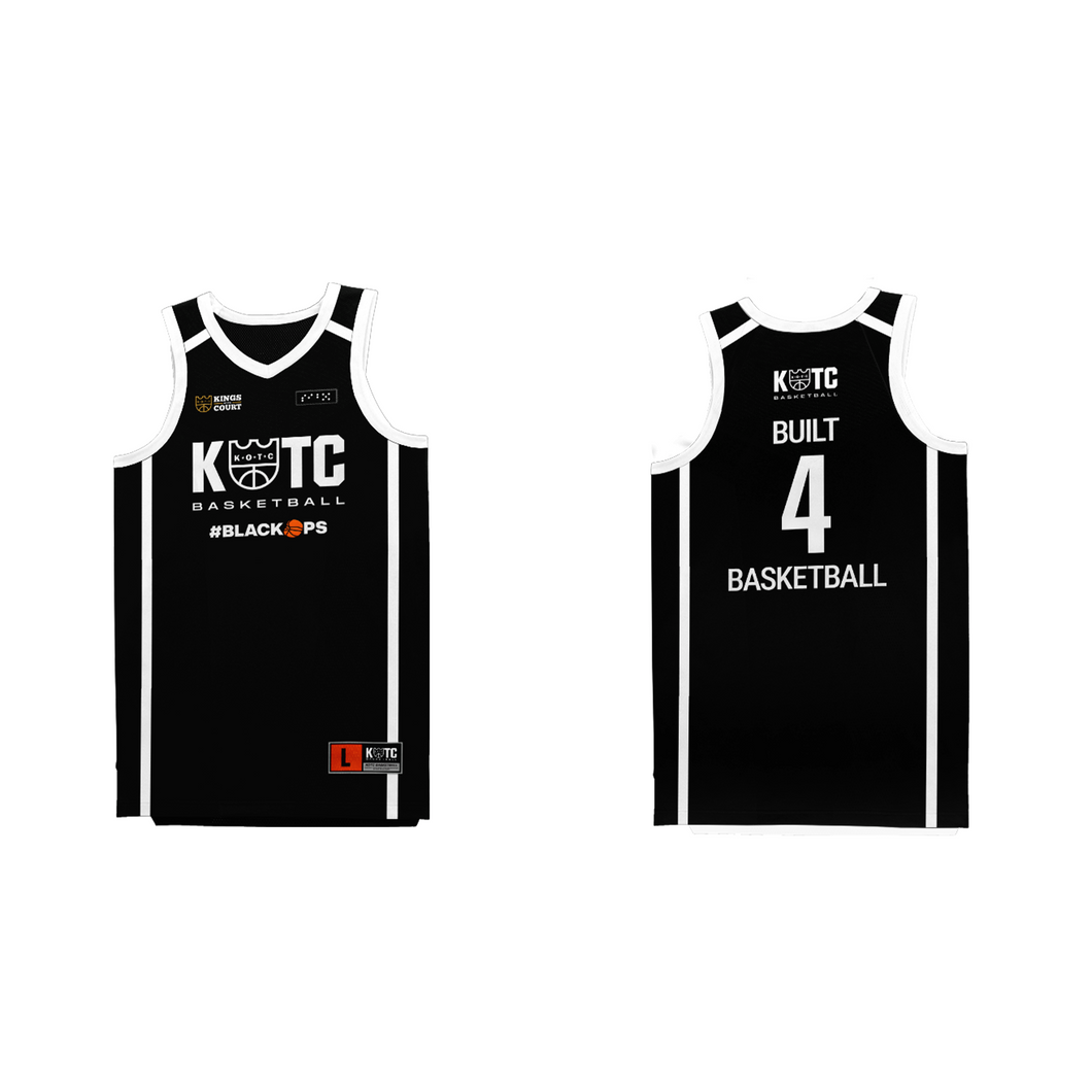 KOTC Built for Basketball Jersey - Black