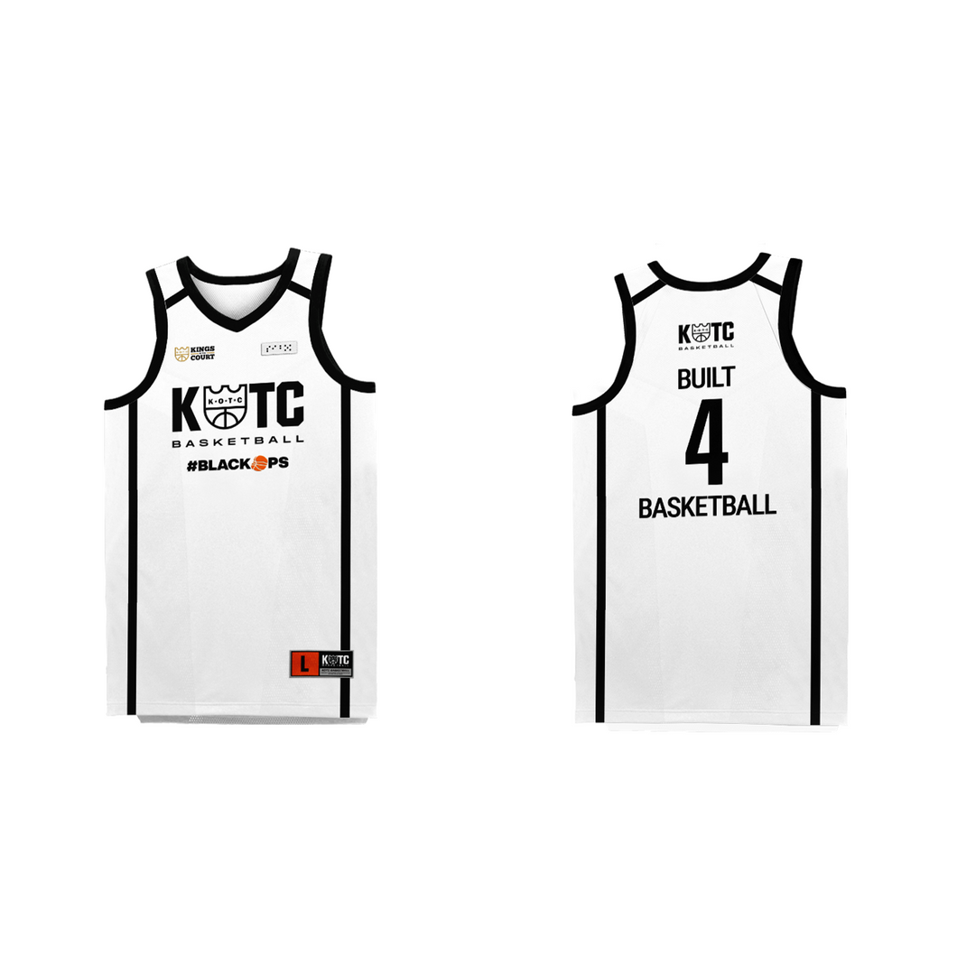 KOTC Built for Basketball Jersey - White