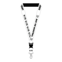 Load image into Gallery viewer, KOTC Lanyard - Black &amp; White
