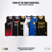 Load image into Gallery viewer, KOTC Basketball Mesh Jersey Tanktop KOTC Artist Series x Brian Ancheta Designs x MNL Kingpin
