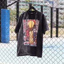 Load image into Gallery viewer, KOTCxOffCourt &quot;Passing The Torch&quot; Magic to MJ Vintage Washed T-Shirt in Black
