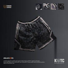 Load image into Gallery viewer, KOTC - Black Ops Basketball Paisley Mesh Shorts
