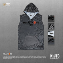 Load image into Gallery viewer, KOTC - Black Ops Jersey Hoodie in Gray/Black
